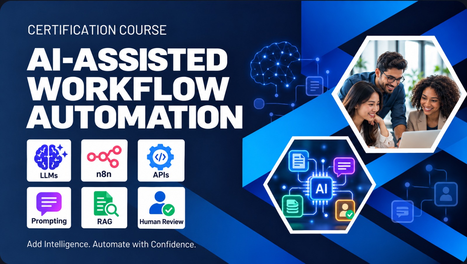 AI-Assisted Workflow Automation course