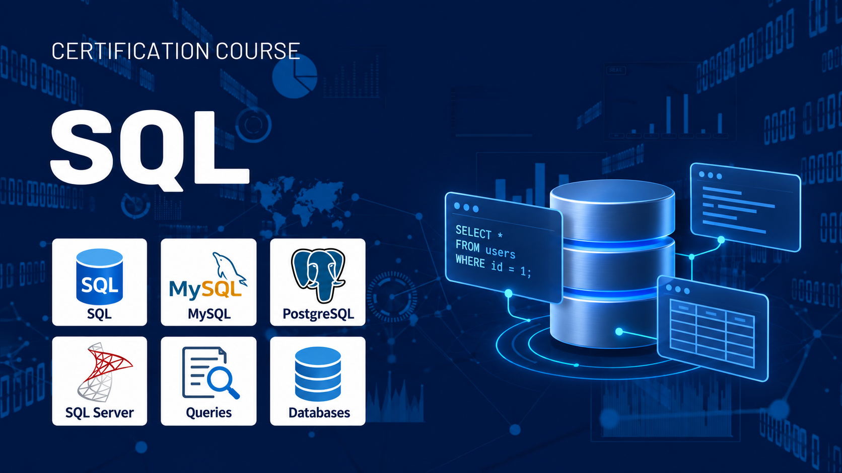SQL certification course